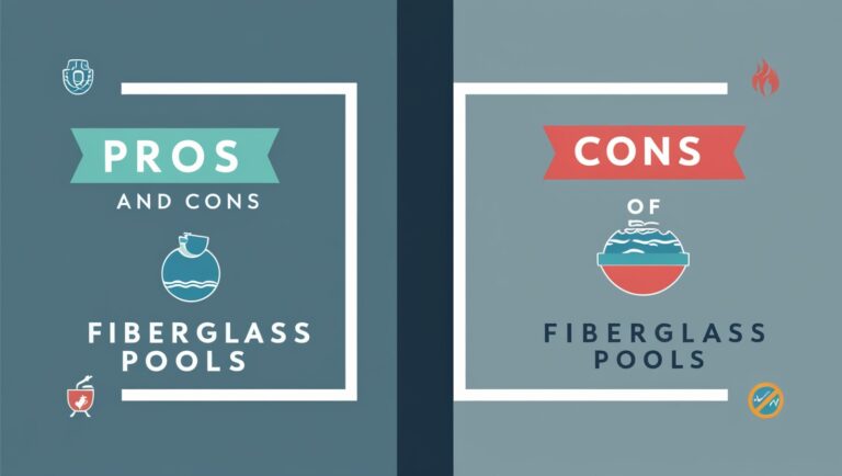 Explore the pros and cons of fiberglass pools cover photo featured photo