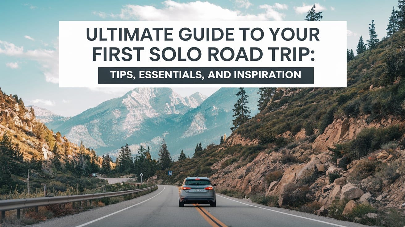 Plan your first solo road trip with these essential tips for safety, packing, navigation, and making the most of your journey.