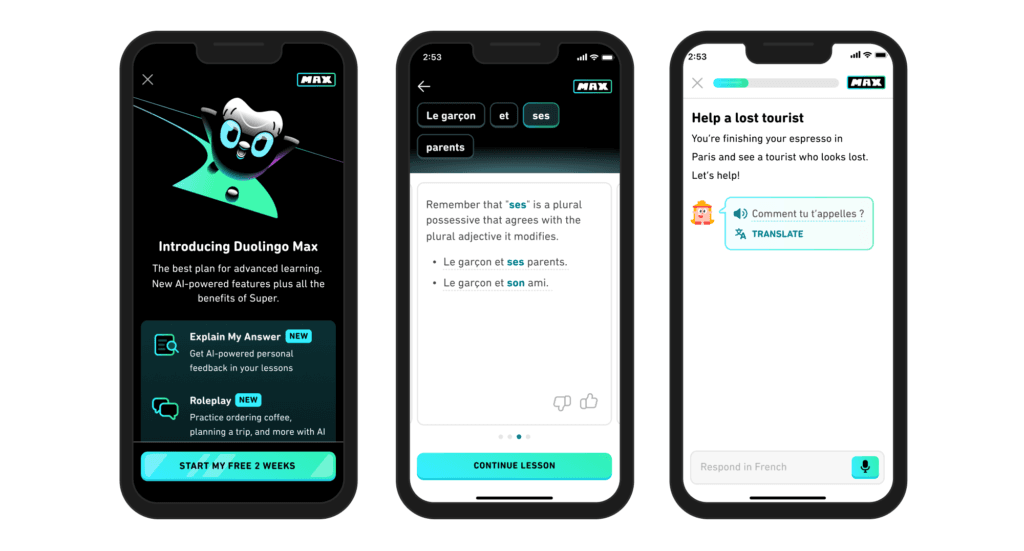 Duolingo Max Uses OpenAI's GPT-4 For New Learning Features
